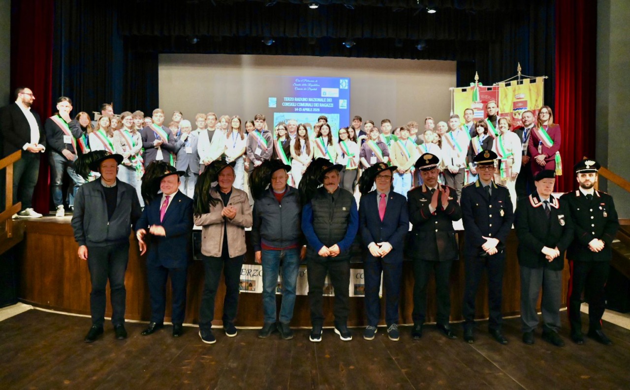 Giovani di tutta Italia in paese per il Raduno nazionale dei Consigli comunali dei ragazzi