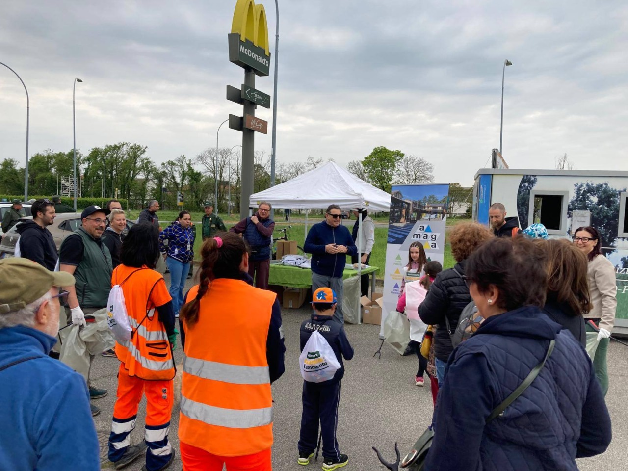 Oltre 600 chili di rifiuti  raccolti  durante  la Giornata del Verde Pulito