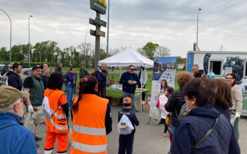 Oltre 600 chili di rifiuti  raccolti  durante  la Giornata del Verde Pulito