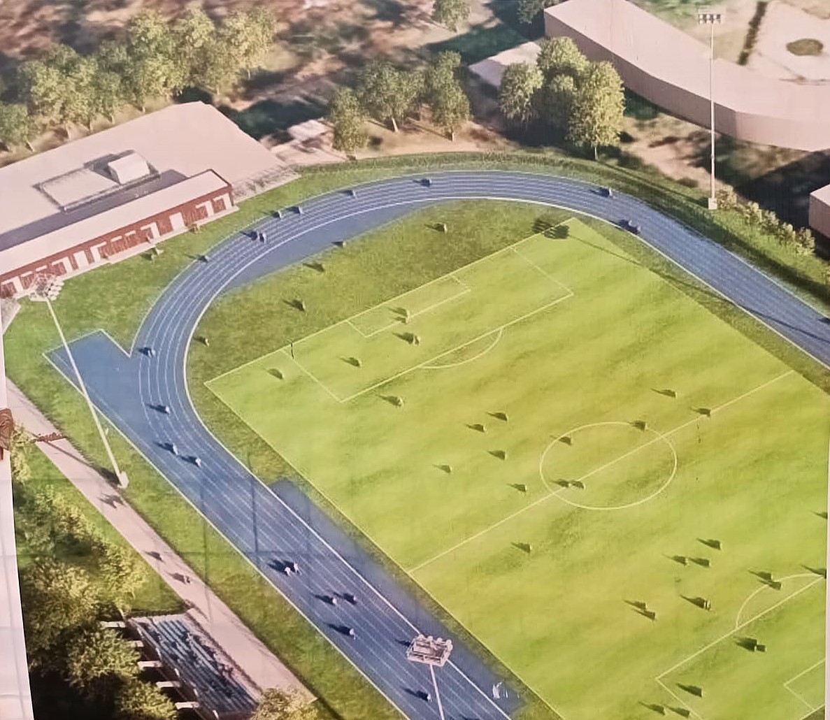 A metà giro la riqualificazione del centro sportivo comunale