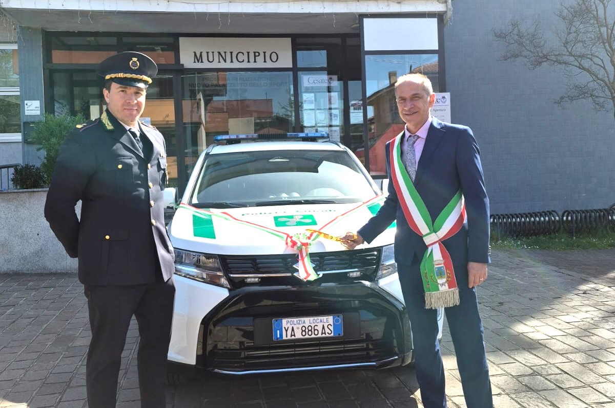 Arriva una nuova vettura per la polizia locale di Cesate