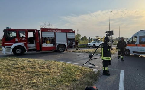 Grave incidente sulla Vigevanese
