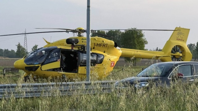 gaggiano-incidentemoto2026-elisoccorso