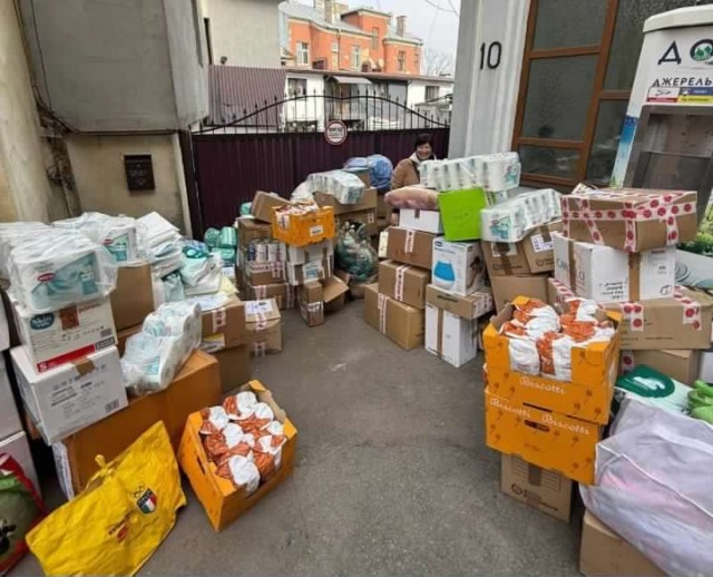 Di nuovo in Ucraina per portare cibo, acqua, coperte, giochi e materiale di primo soccorso