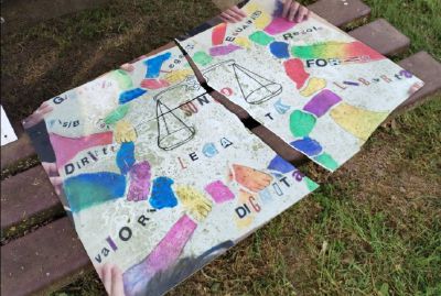 Vandali distruggono il parco della Legalità