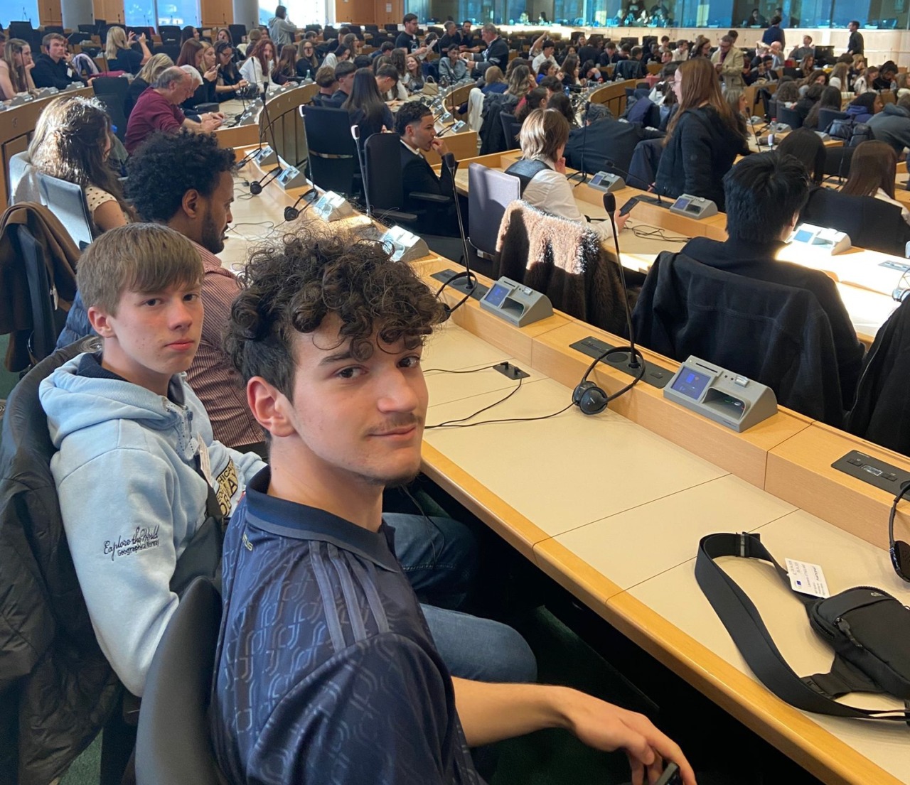 Studenti del Bernocchi a Bruxelles per i diritti dei migranti