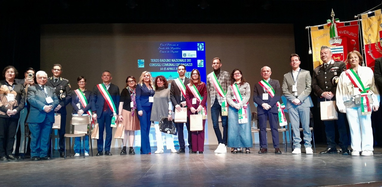 Giovani di tutta Italia in paese per il Raduno nazionale dei Consigli comunali dei ragazzi