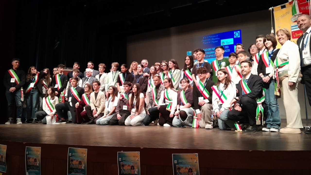 Giovani di tutta Italia in paese per il Raduno nazionale dei Consigli comunali dei ragazzi