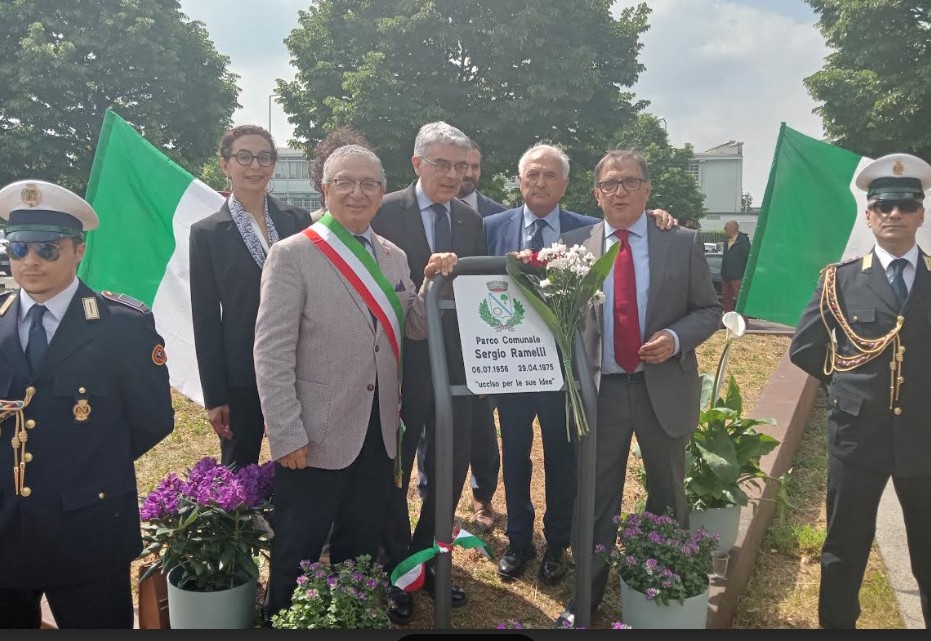 Il Comune di Pero intitola un parco a Sergio Ramelli