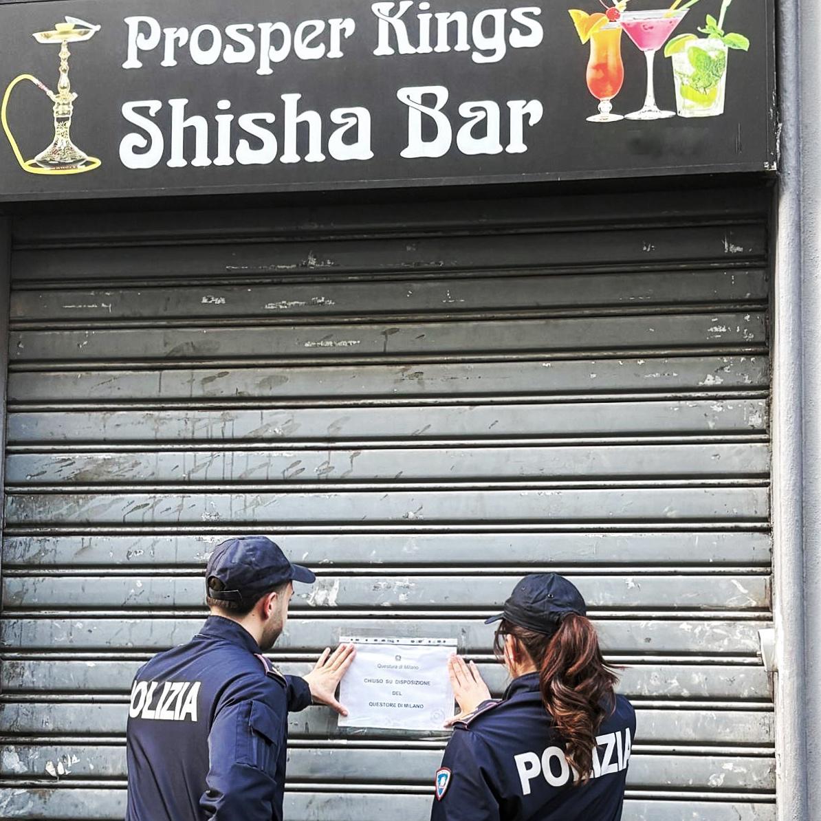 Il Questore chiude il bar per 30 giorni