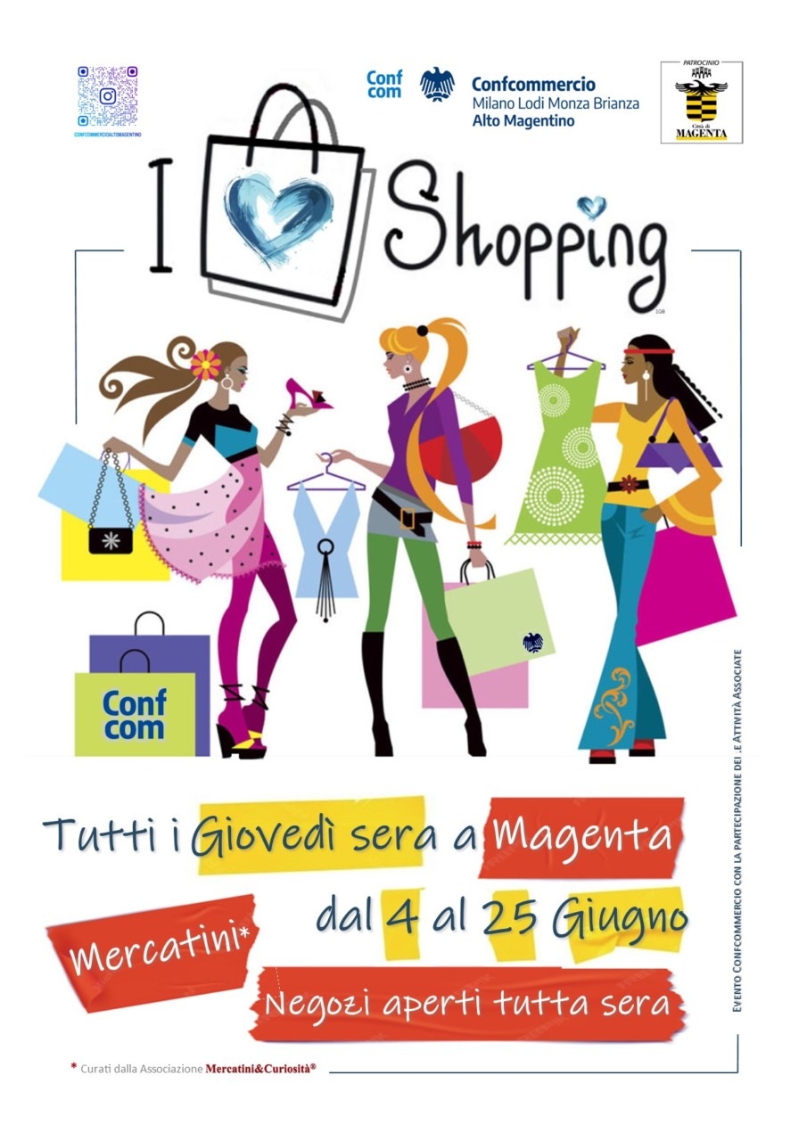 A Giugno torna a Magenta “I love shopping”