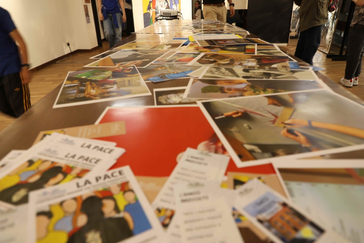 Gli studenti dell’Ima costruiscono il "nuovo paradiso" della pace ispirandosi a Pistoletto