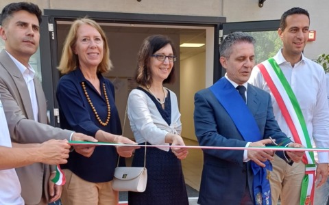 Inaugurata la nuova palestra della succursale del Liceo Rebora