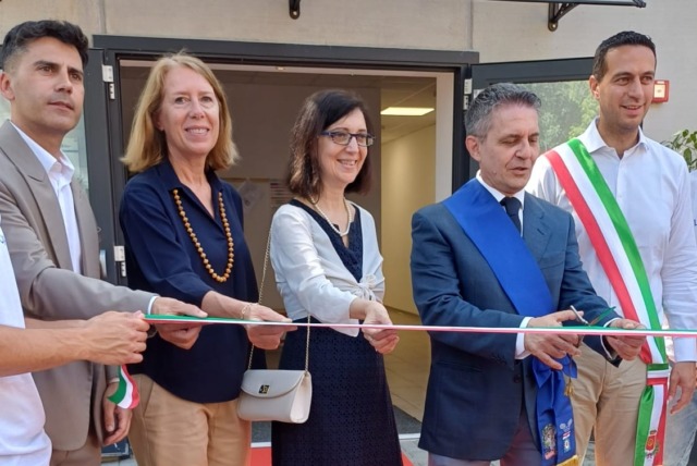 Inaugurata la nuova palestra della succursale del Liceo Rebora