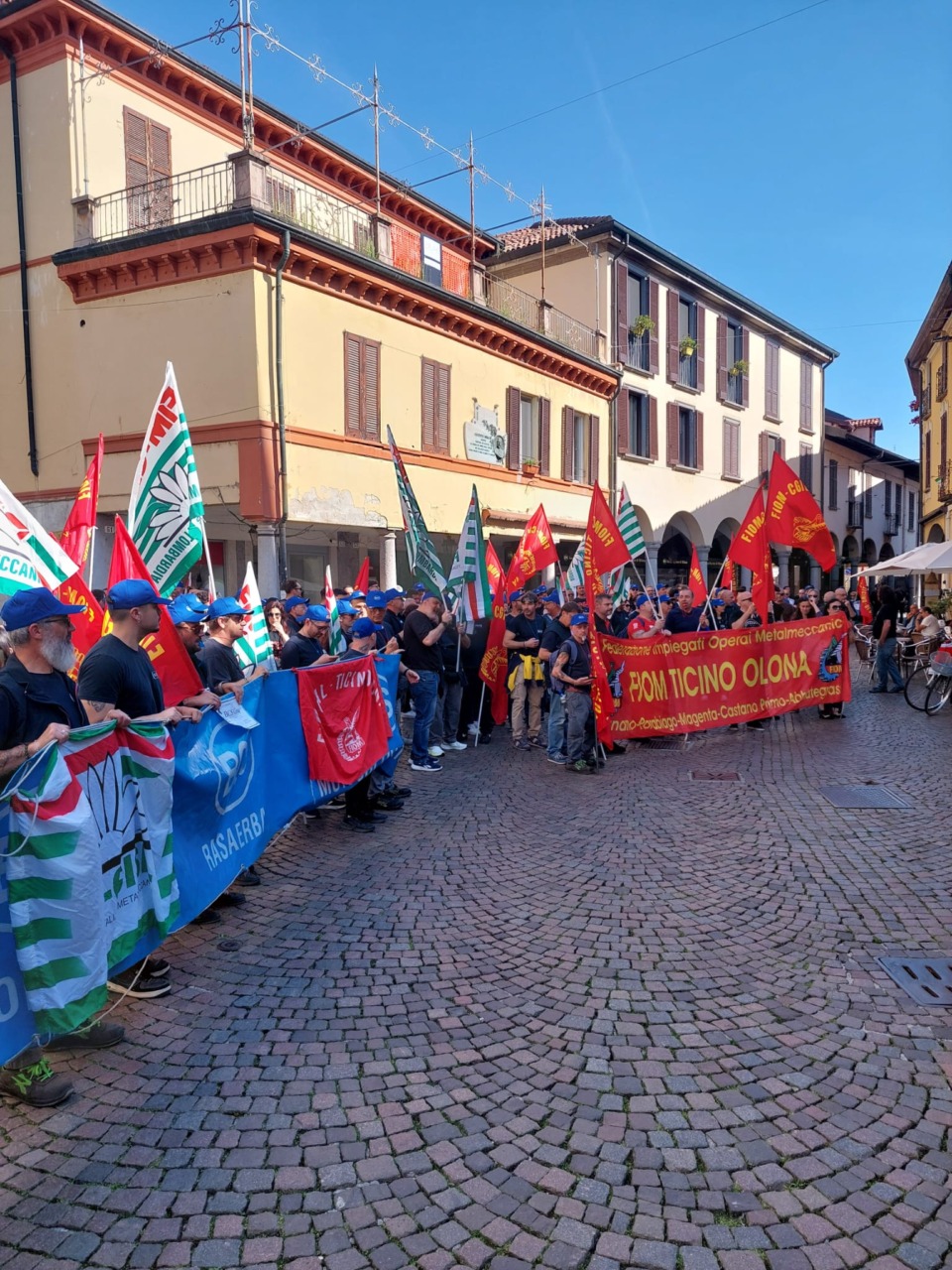 Sciopero BCS Abbiategrasso