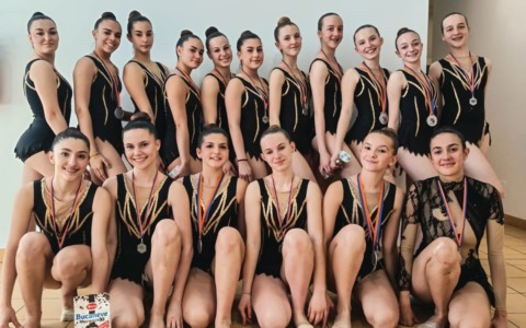 Muovi Musica brilla alle nazionali di ginnastica ritmica