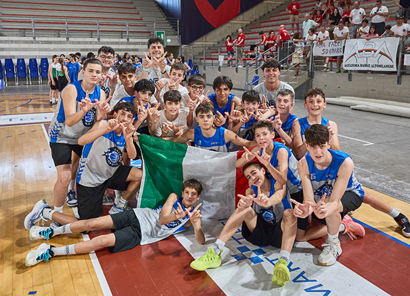 L’ABA si laurea campione d’Italia Under 13