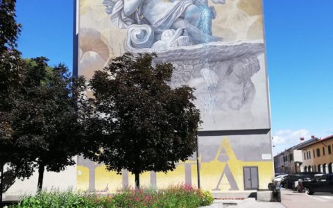 Svelato l’affresco dedicato a Villa Litta