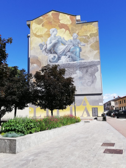 Svelato l’affresco dedicato a Villa Litta