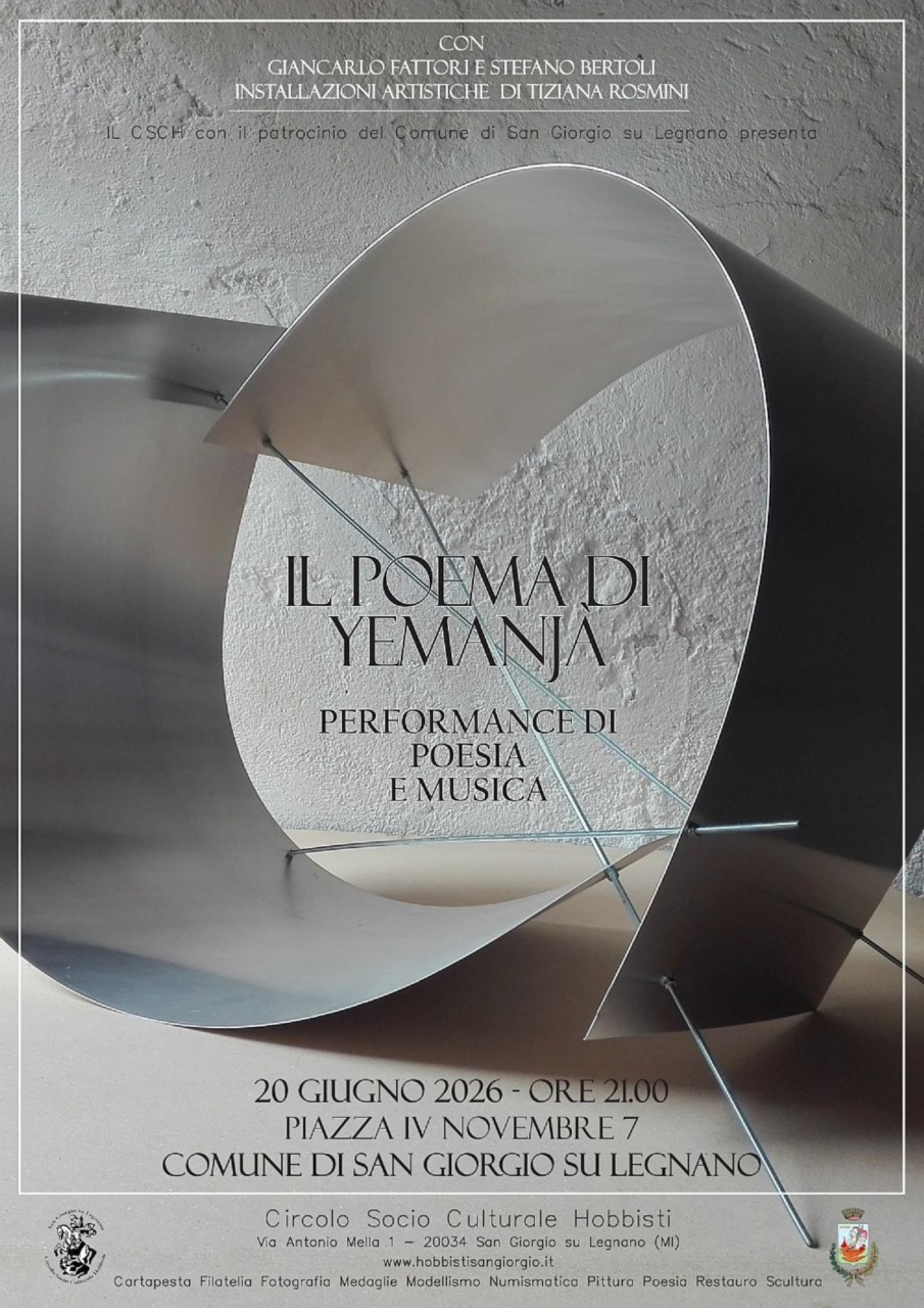 Poesia, musica e arte: serata evento a San Giorgio su Legnano