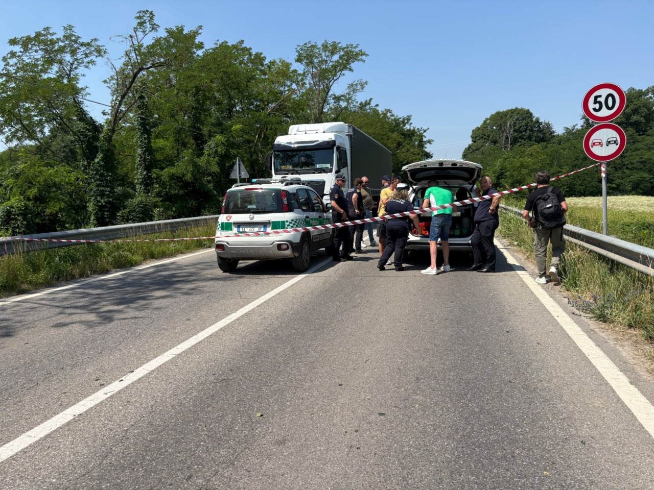 Tragedia Uboldo ciclista investito