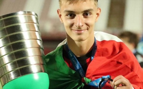 Giuseppe Zappia campione d’Italia Under 15 con il Milan