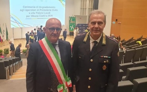 Olimpiadi Milano Cortina, premiati anche due agenti rescaldinesi
