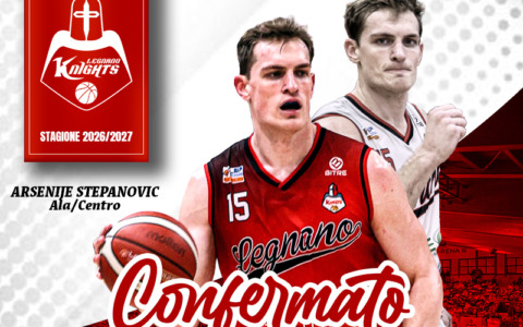 Arsenije Stepanovic  ha rinnovato con i Knights