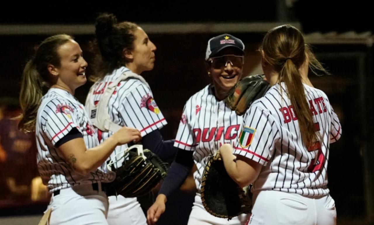 Softball A1: la Quick Mill firma lo sweep nel derby contro Caronno, doppia vittoria anche per la Lacomes New Bollate