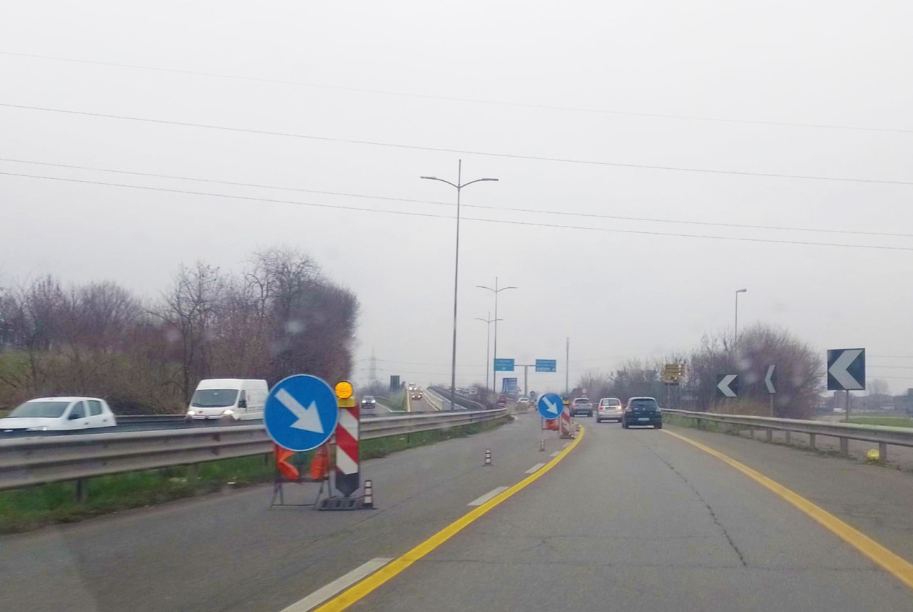 Tangenzialina, verso la fine del cantiere