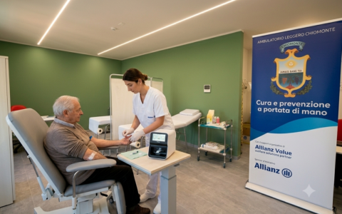 Allianz porta la telemedicina in Val di Susa: attivato a Chiomonte un nuovo modello di ambulatorio leggero