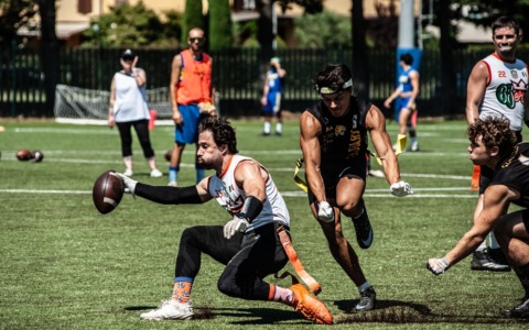 Flag football, i Frogs si confermano al vertice della Conference A
