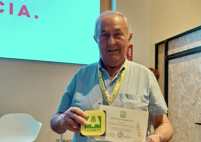 Rossi e Redondi premiati da Coldiretti