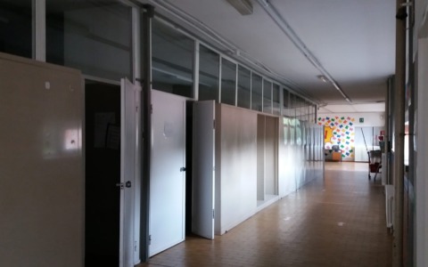 Scuola media Curiel, lavori in 21 aule