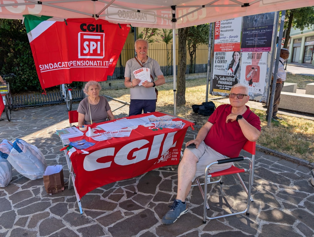 Sanità pubblica e diritti negli appalti al centro della raccolta firma del sindacato pensionati Spi-Cgil