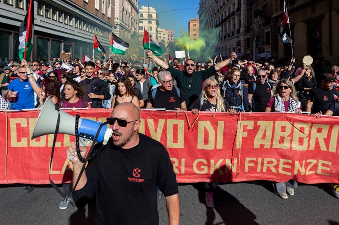 Cena e dibattito a sostegno della vertenza ex Gkn