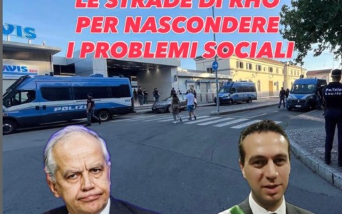 L’accusa del Centro Sociale Fornace: “Militarizzare Rho per nascondere i problemi sociali”