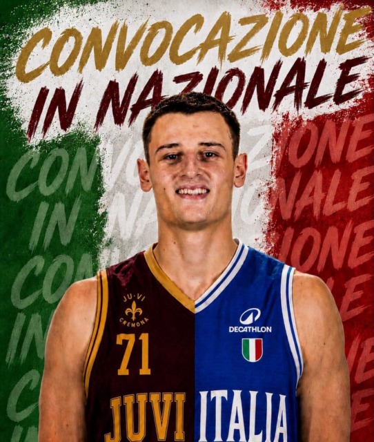 Marco Restelli convocato nella Nazionale di basket
