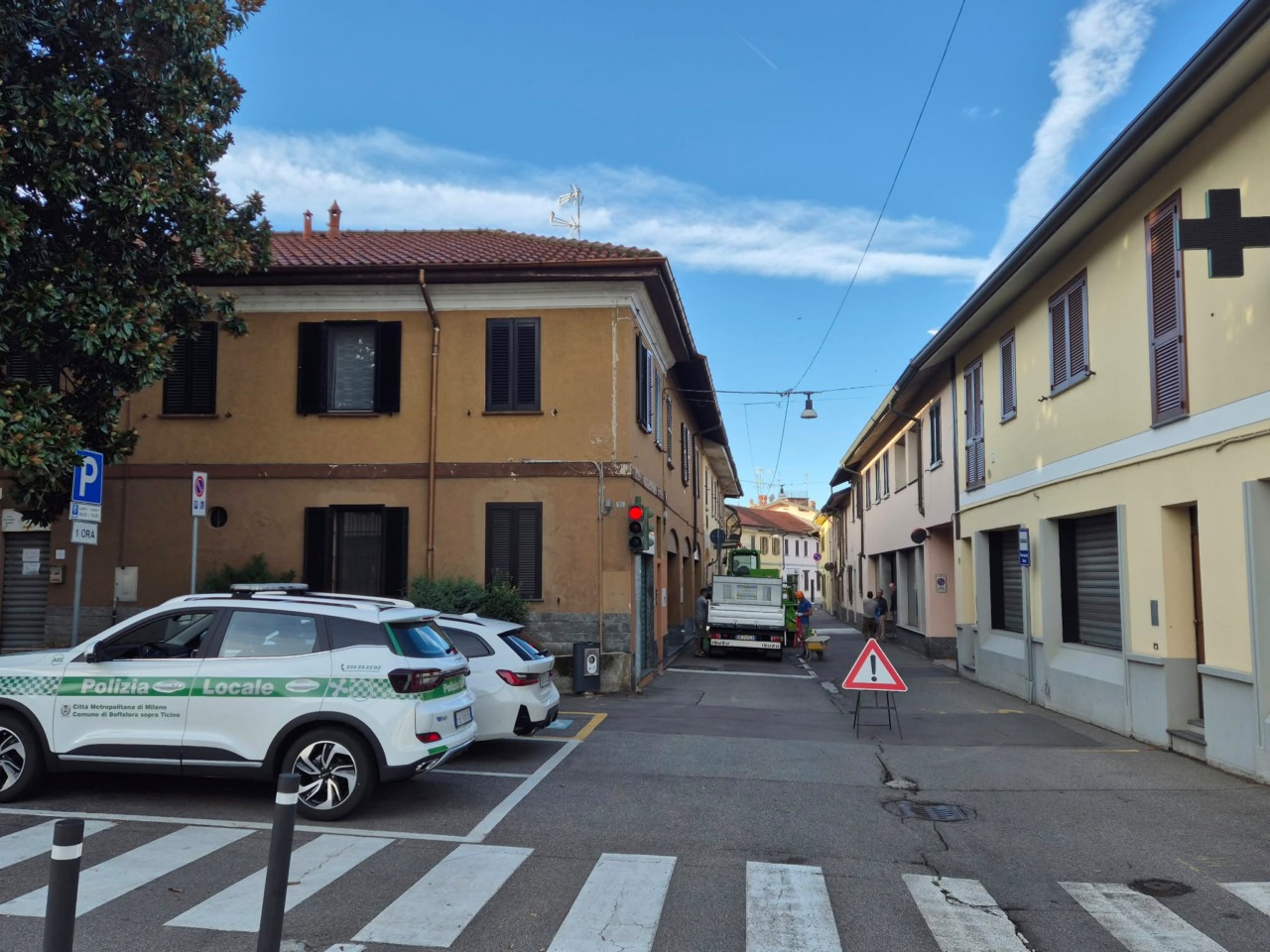 Calcinacci caduti in via Garibaldi, intervento urgente per ripristinare la sicurezza
