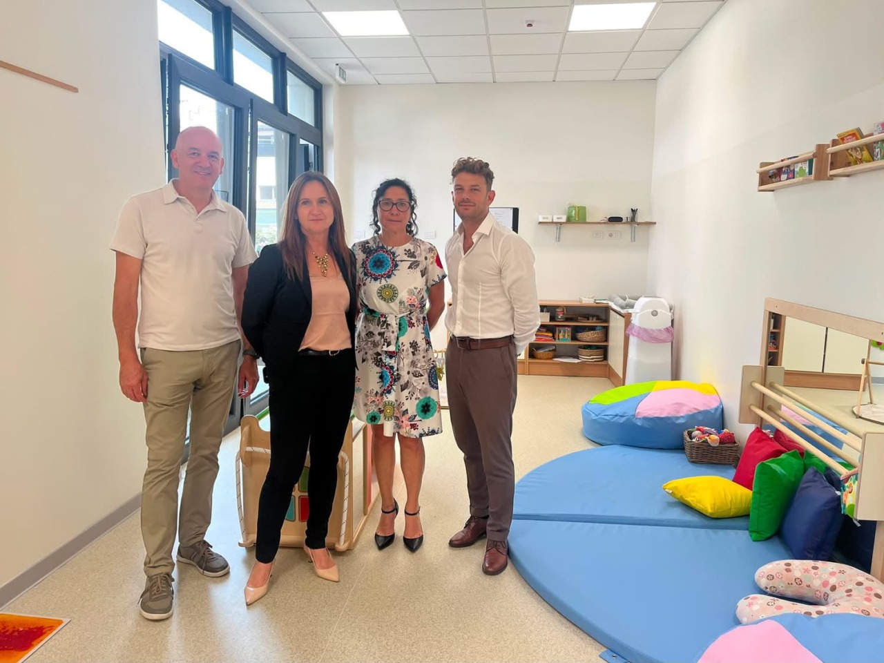 Inaugurata l’ala del nido che ora può ospitare 60 bambini