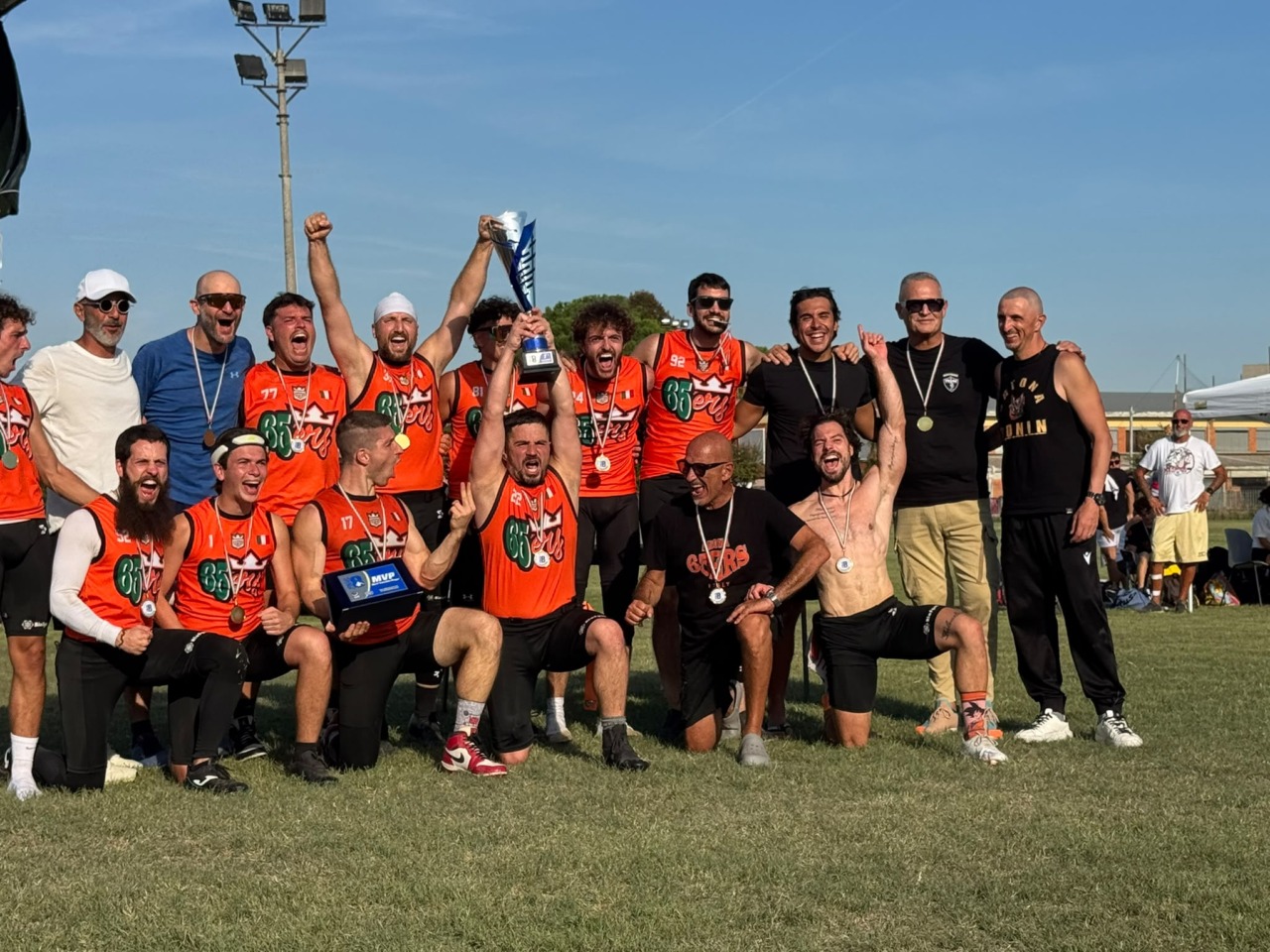 I Frogs 65ers si laureano campioni d’Italia