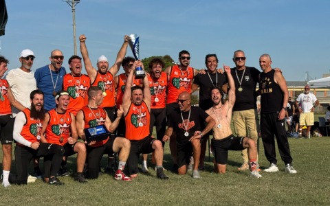 I Frogs 65ers si laureano campioni d’Italia