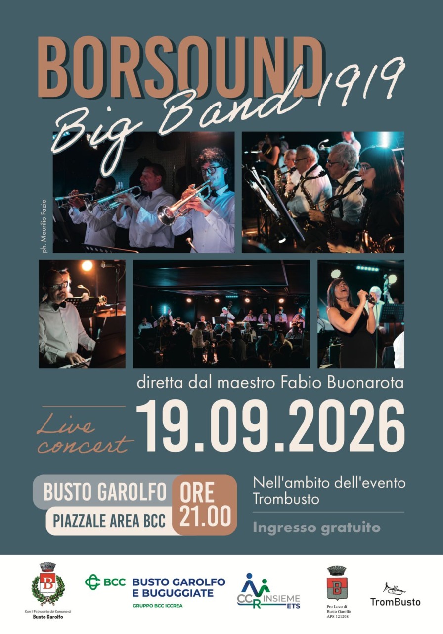 TromBusto 2026: sabato 19 settembre scatta l’anteprima