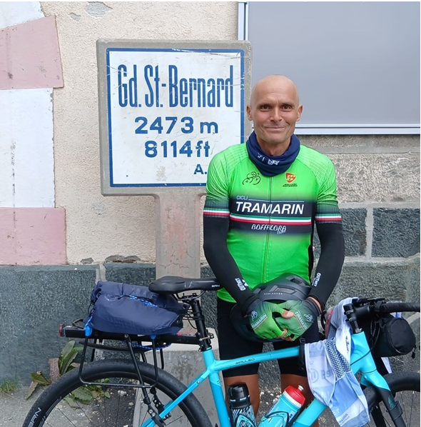 L’impresa di Paolo Rava: 1.950 km in bici lungo la Via Francigena