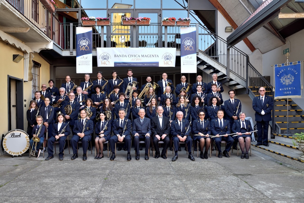 Quattro bande in sfilata per i 140 anni della Banda Civica