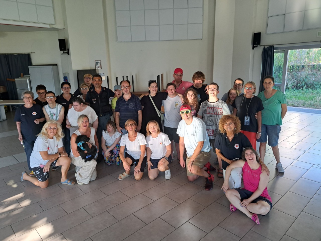 Tre giorni da volontari «straordinariamente abili» con il Sole nel cuore