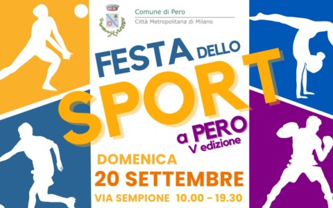 Tutto pronto a Pero per la Festa dello Sport