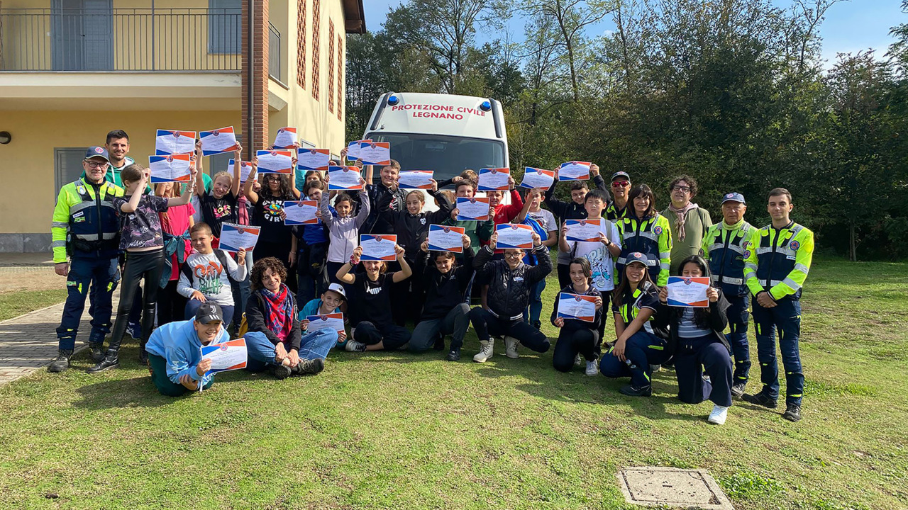 Missione Protezione Civile: tre giorni tra mezzi, dimostrazioni e giochi per bambini