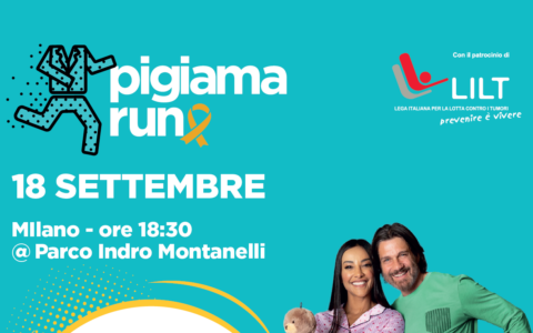 Pigiama Run 2026: venerdì 18 settembre la settima edizione in 35 città