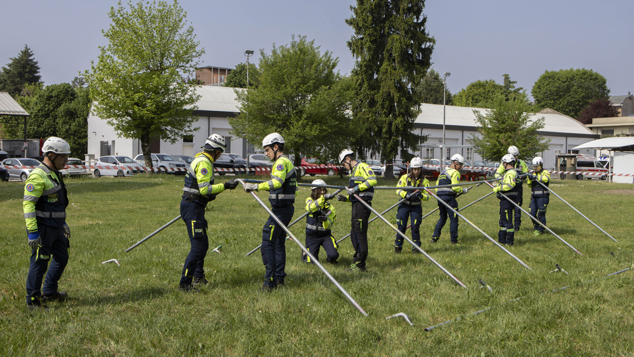 Missione Protezione Civile: tre giorni tra mezzi, dimostrazioni e giochi per bambini